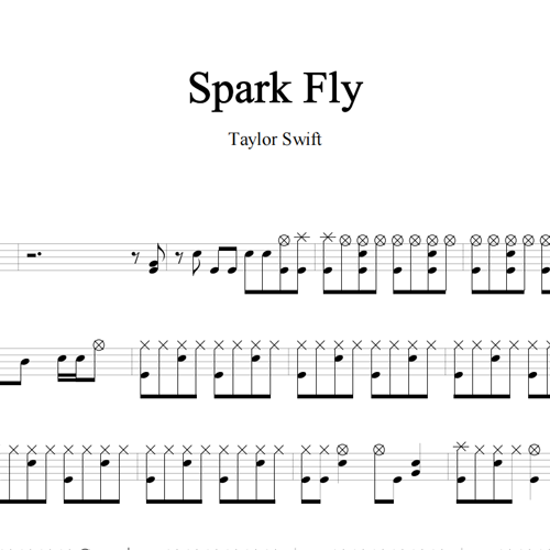 鼓谱*Taylor Alison Swift_Spark Fly.asp